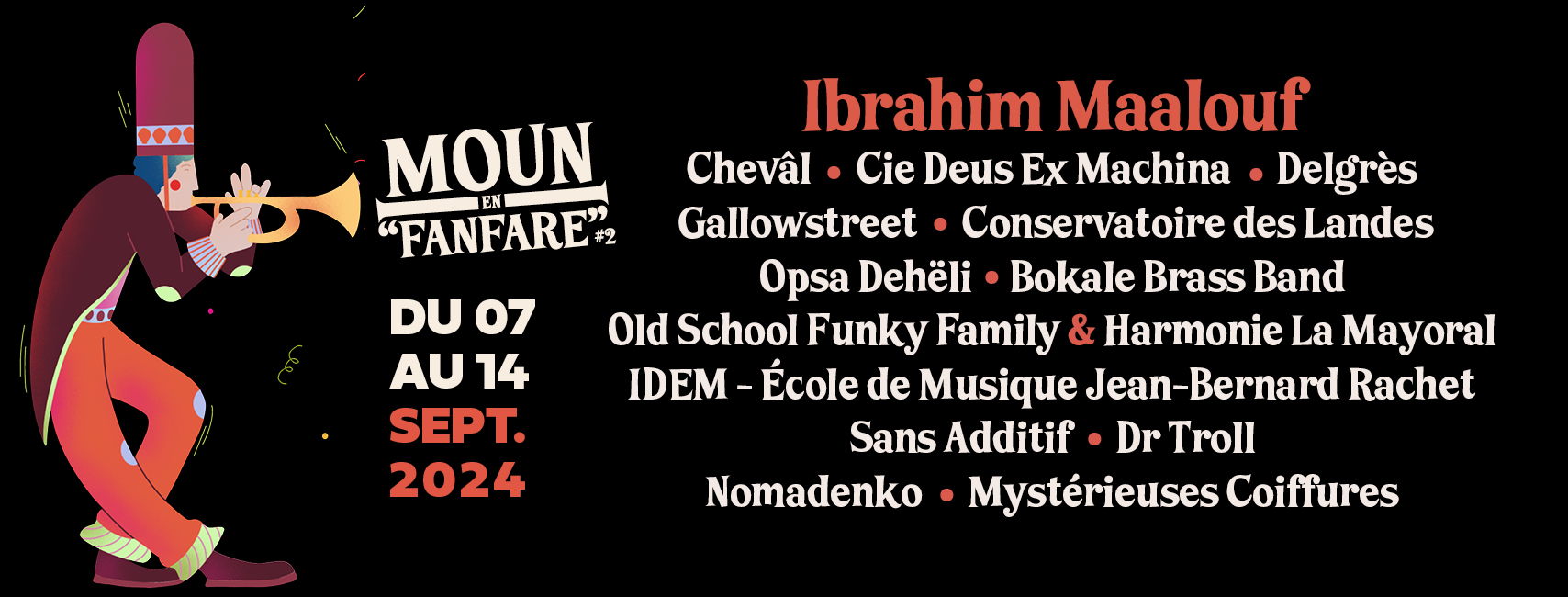 Ibrahim Maalouf tête daffiche de Moun en Fanfare 2 Radio MDM